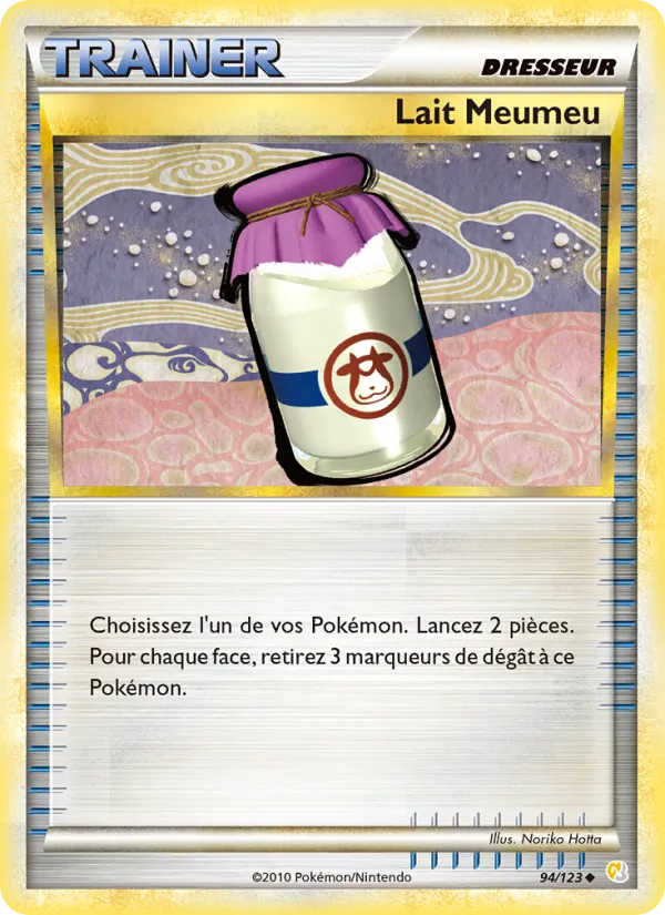 Carte Lait Meumeu 94/123 – HeartGold & SoulSilver
