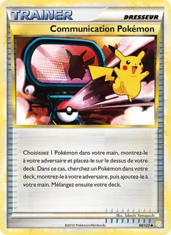 Carte Communication Pokémon 98/123 – HeartGold SoulSilver