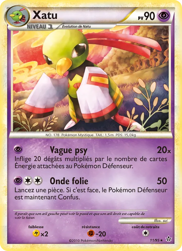 Carte Xatu 11/95 – Déchaînement
