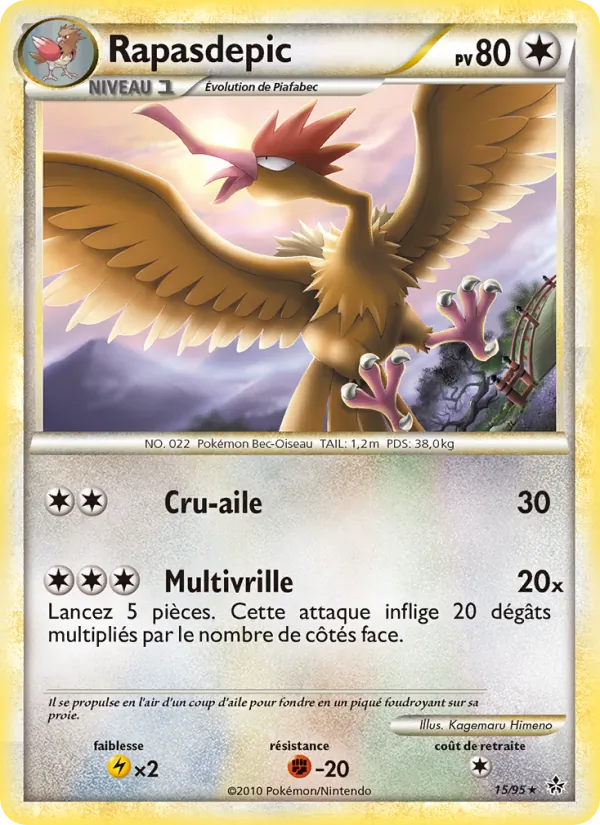 Carte Rapasdepic 15/95 – Déchaînement