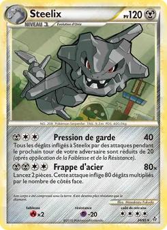 Carte Steelix 24/95 – Déchaînement