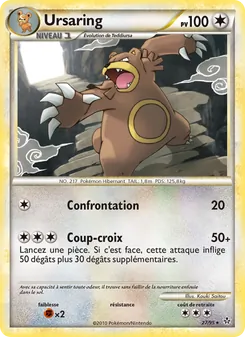Carte Ursaring 27/95 – Déchaînement