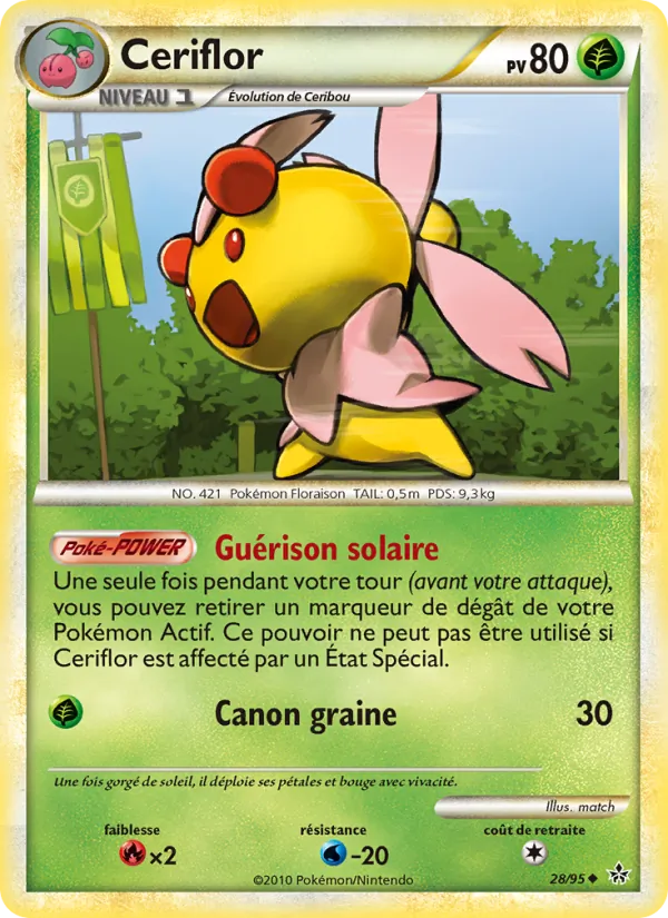 Carte Ceriflor 28/95 – Déchaînement