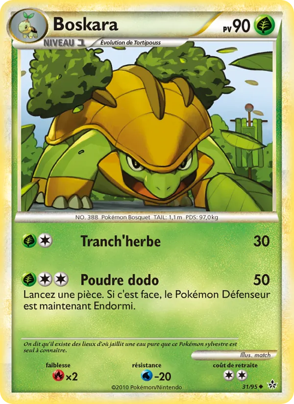 Carte Boskara 31/95 – Déchaînement