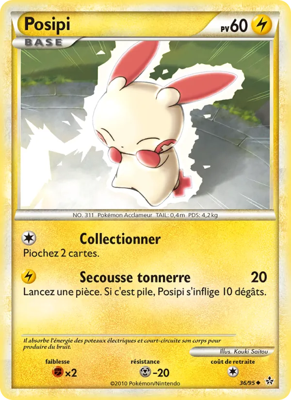 Carte Posipi 36/95 – Déchaînement