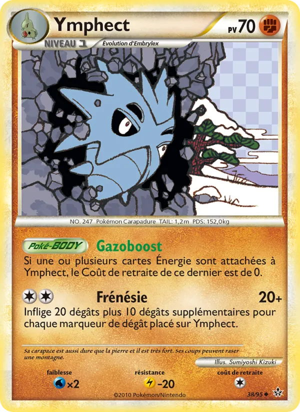 Carte Ymphect 38/95 – Déchaînement