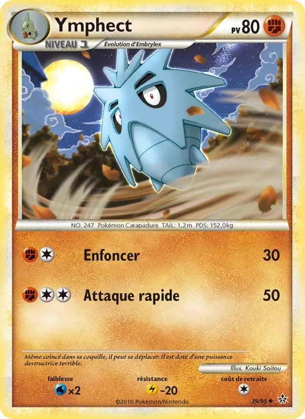Carte Ymphect 39/95 – Déchaînement