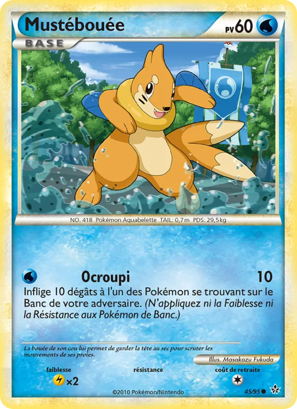 Carte Mustébouée 45/95 – Déchaînement