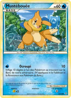 Carte Mustébouée 45/95 – Déchaînement