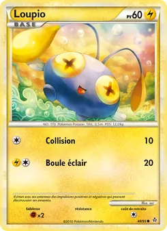 Carte Loupio 48/95 – Déchaînement