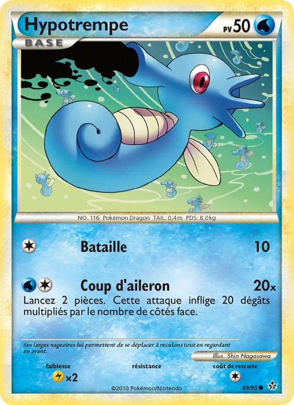 Carte Hypotrempe 49/95 – Déchaînement