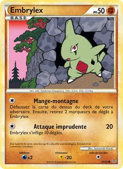 Carte Embrylex 50/95 – Déchaînement
