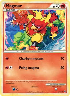 Carte Magmar 52/95 – Déchaînement
