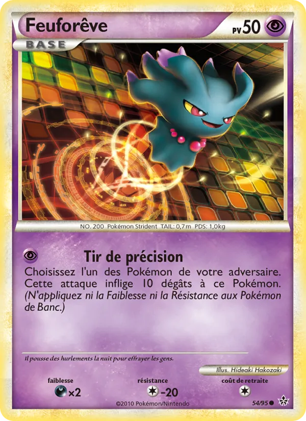 Carte Feuforêve 54/95 – Déchaînement