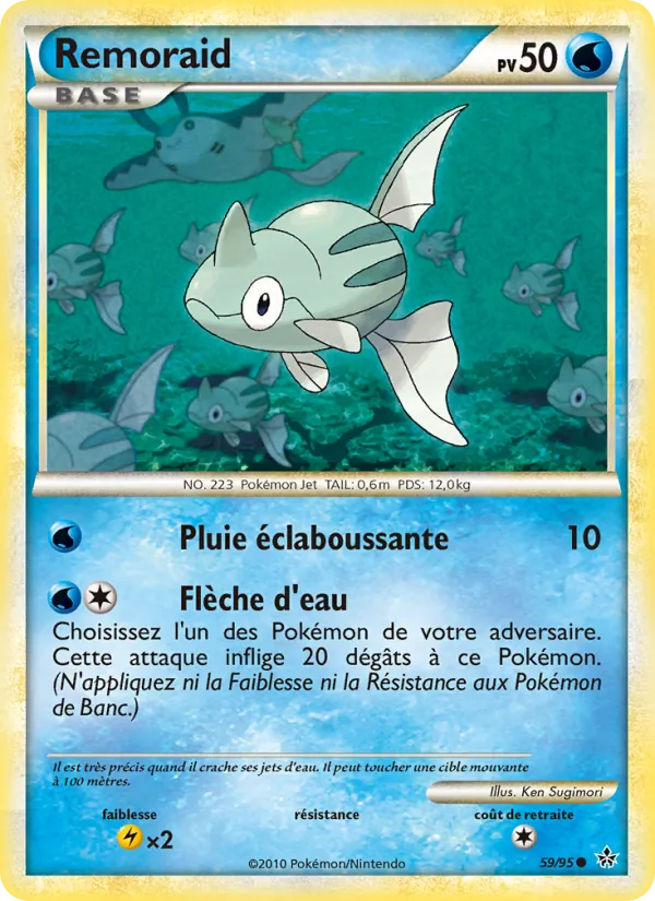 Carte Rémoraid 59/95 – Déchaînement