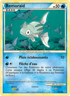 Carte Rémoraid 59/95 – Déchaînement