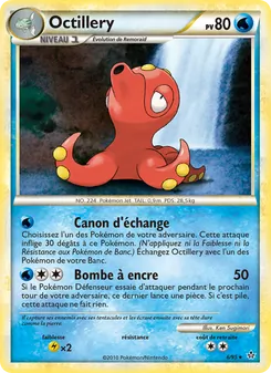 Carte Octillery 6/95 – Déchaînement