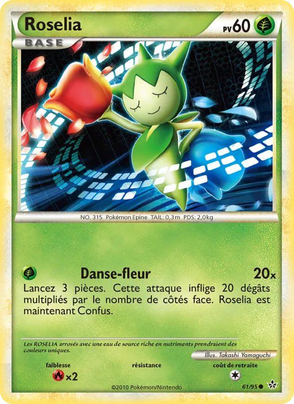 Carte Rosélia 61/95 – Déchaînement