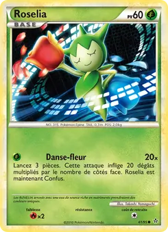 Carte Rosélia 61/95 – Déchaînement