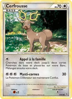 Carte Cerfrousse 64/95 – Déchaînement