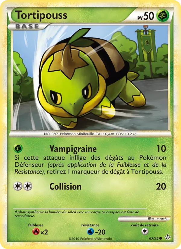 Carte Tortipouss 67/95 – Déchaînement
