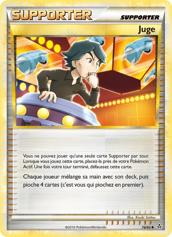 Carte Juge 78/95 – Déchaînement