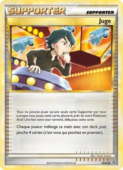 Carte Juge 78/95 – Déchaînement
