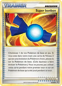 Carte Super bonbon 82/95 – Déchaînement