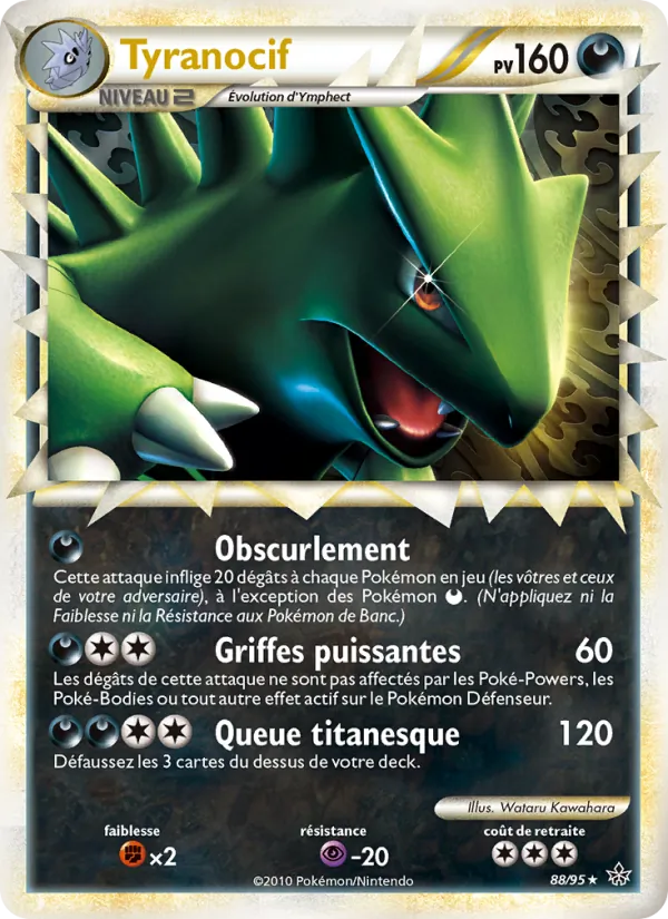 Carte Tyranocif 88/95 – Déchaînement