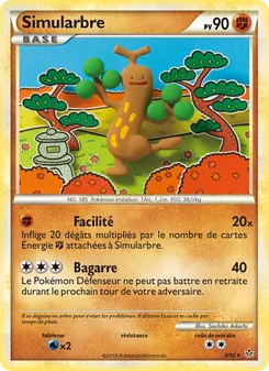 Carte Simularbre 9/95 – Déchaînement