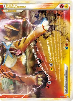 Carte Entei & Raikou LÉGENDE (bas) 91/95 – Déchaînement