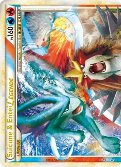 Carte Suicune & Entei LÉGENDE (haut) 94/95 – Déchaînement