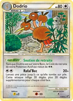 Carte Dodrio 11/90 – Indomptable