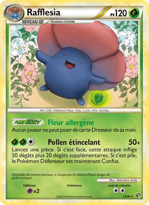 Carte Rafflesia 24/90 – Indomptable