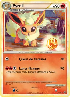 Carte Pyroli 26/90 – Indomptable