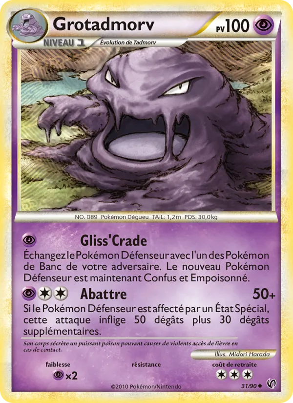 Carte Grotadmorv 31/90 – Indomptable