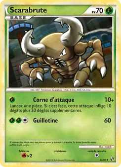 Carte Scarabrute 32/90 – Indomptable