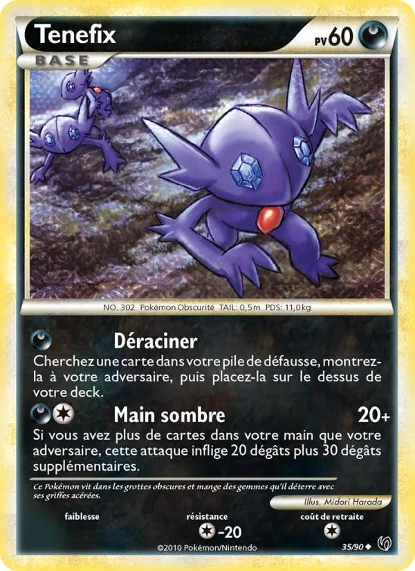 Carte Ténéfix 35/90 – Indomptable