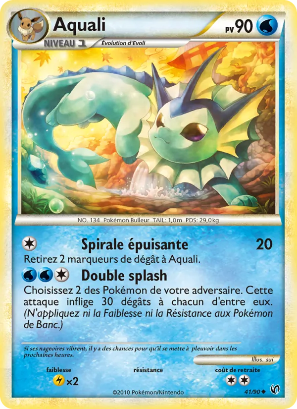 Carte Aquali 41/90 – Indomptable