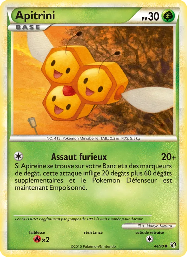 Carte Apitrini 44/90 – Indomptable