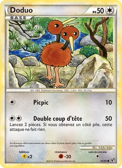 Carte Doduo 45/90 – Indomptable