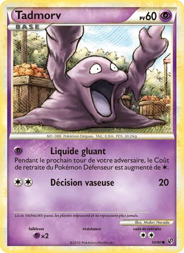 Carte Tadmorv 50/90 – Indomptable