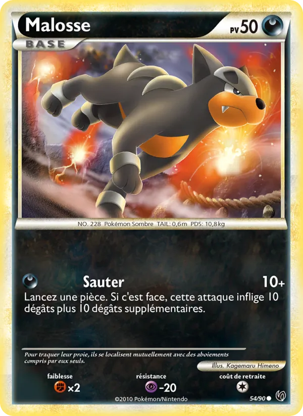 Carte Malosse 54/90 – Indomptable