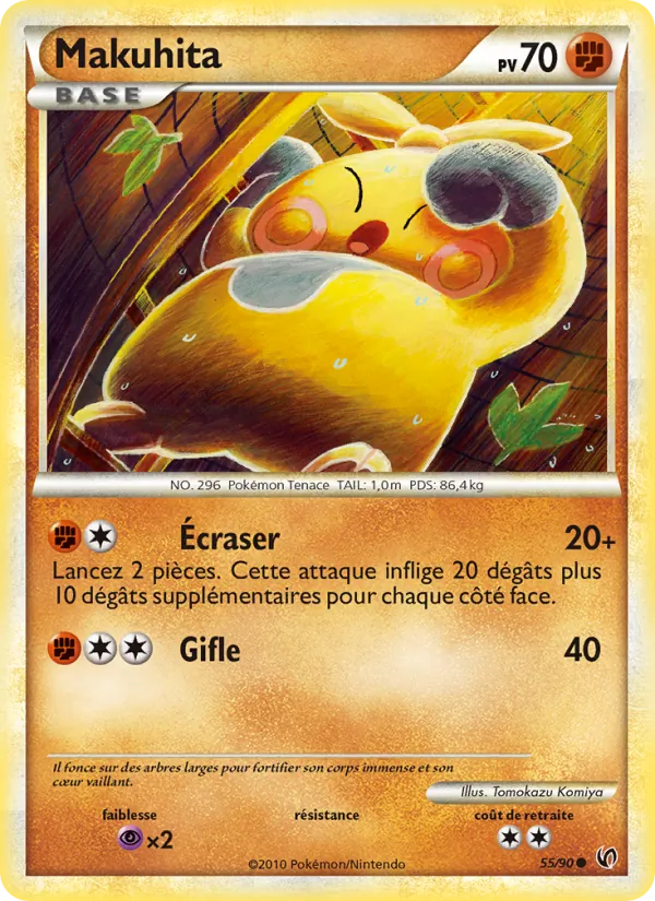 Carte Makuhita 55/90 – Indomptable