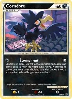 Carte Cornèbre 58/90 – Indomptable