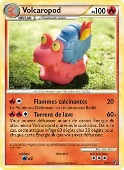 Carte Volcaropod 6/90 – Indomptable