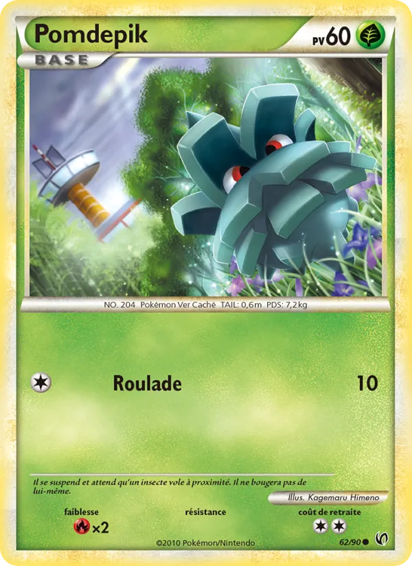 Carte Pomdepik 62/90 – Indomptable
