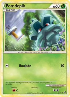 Carte Pomdepik 62/90 – Indomptable
