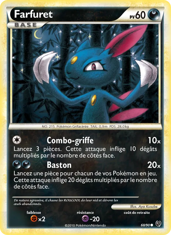 Carte Farfuret 68/90 – Indomptable