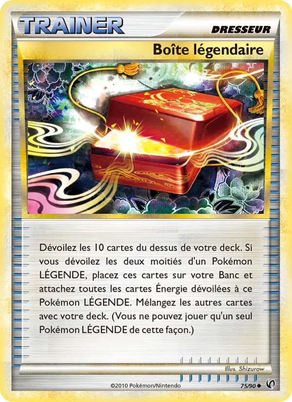 Carte Boîte légendaire 75/90 – Indomptable